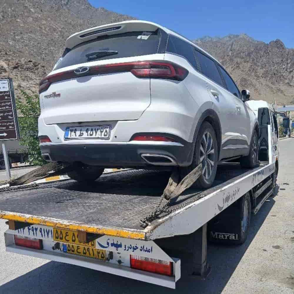 امداد خودروی مهدی در جاده شبستر همراه مطمئن در مسیر شما